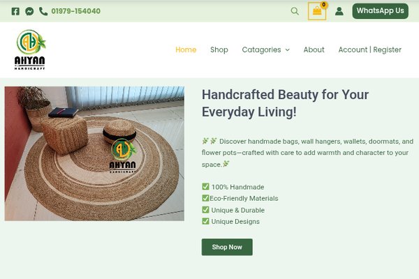 Ahyen HandCraft store screenshot